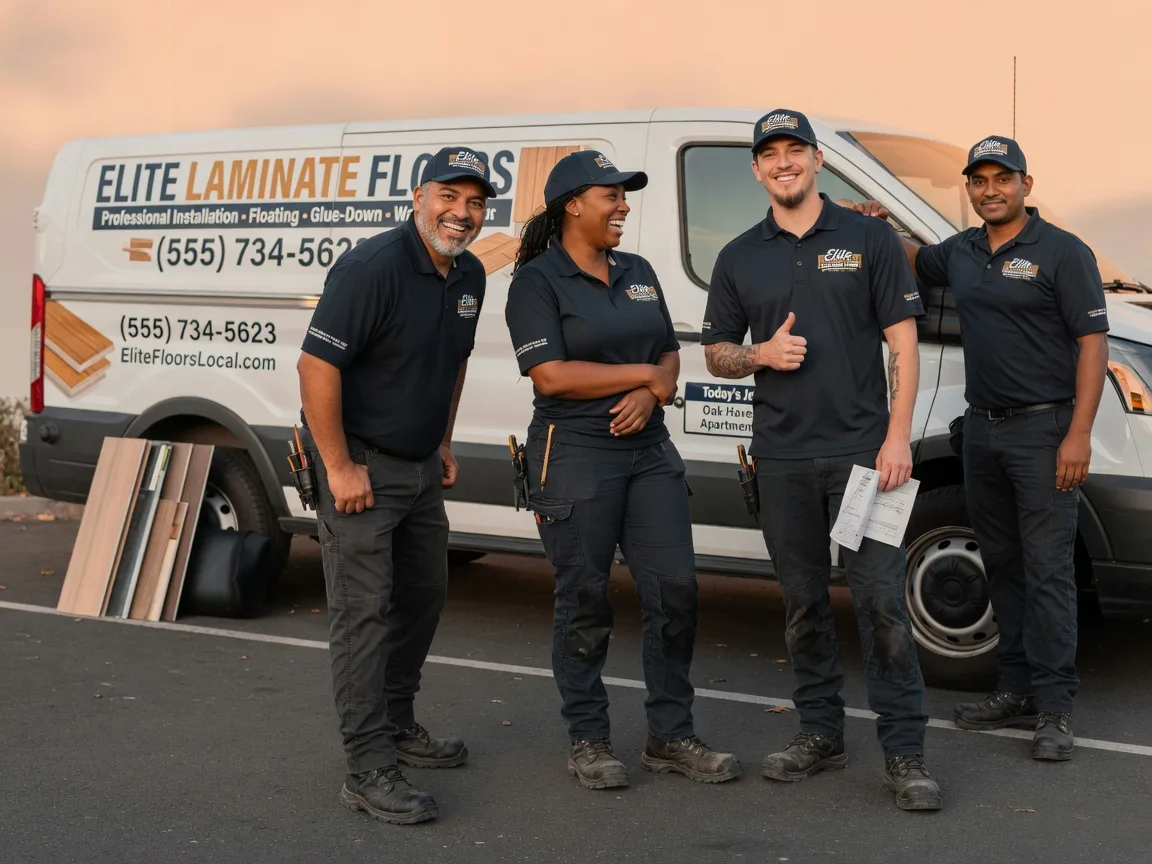 Laminate flooring installation company in Lowell, AR